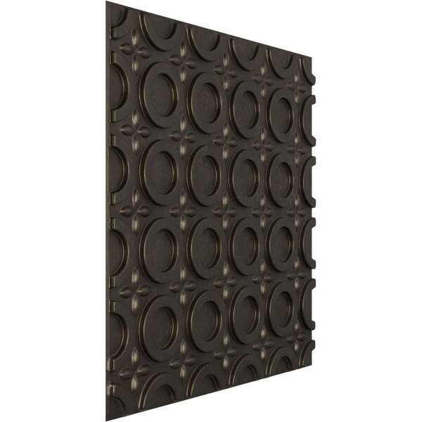 19 5/8in. W X 19 5/8in. H Abstract EnduraWall Decorative 3D Wall Panel, Total 32.04 Sq. Ft., 12PK